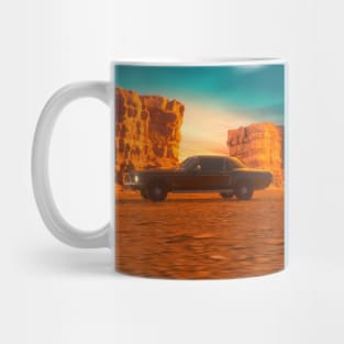 Travelling in the desert Mug